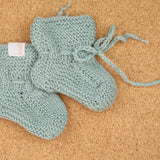 Handgestrickte Schühchen - Aktion: Stricken für den guten Zweck