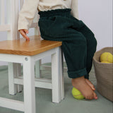 Sportliche Paperbag-Hose