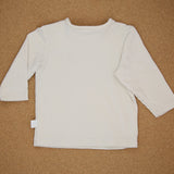 Langarmshirt mit Kinderrechte-Stickerei