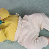 Langarmshirt mit Kinderrechte-Stickerei