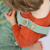 Weite Cordnicky-Latzhose
