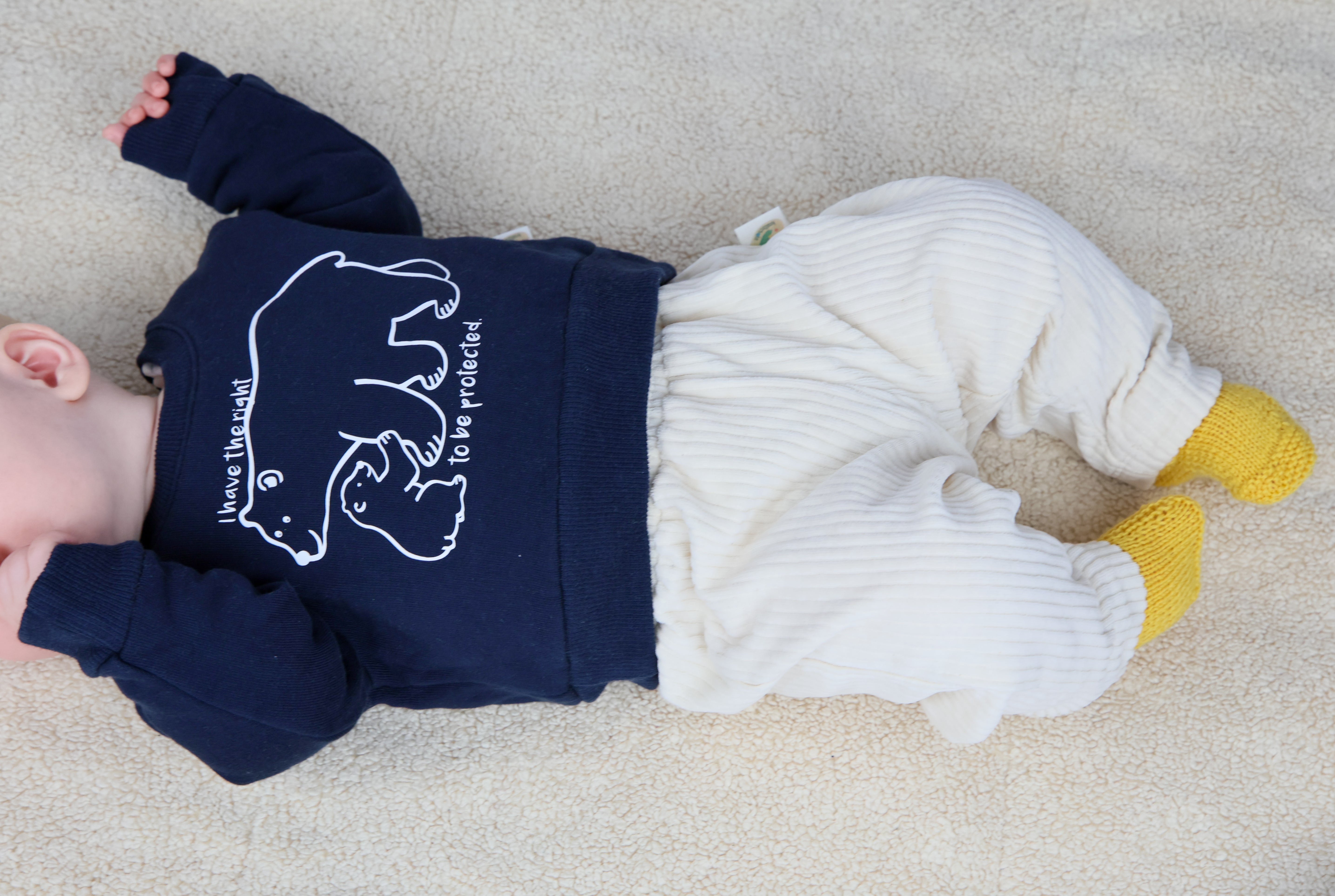 Baby Sweater mit Eisbär