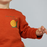 Baby Sweater mit Schnecke