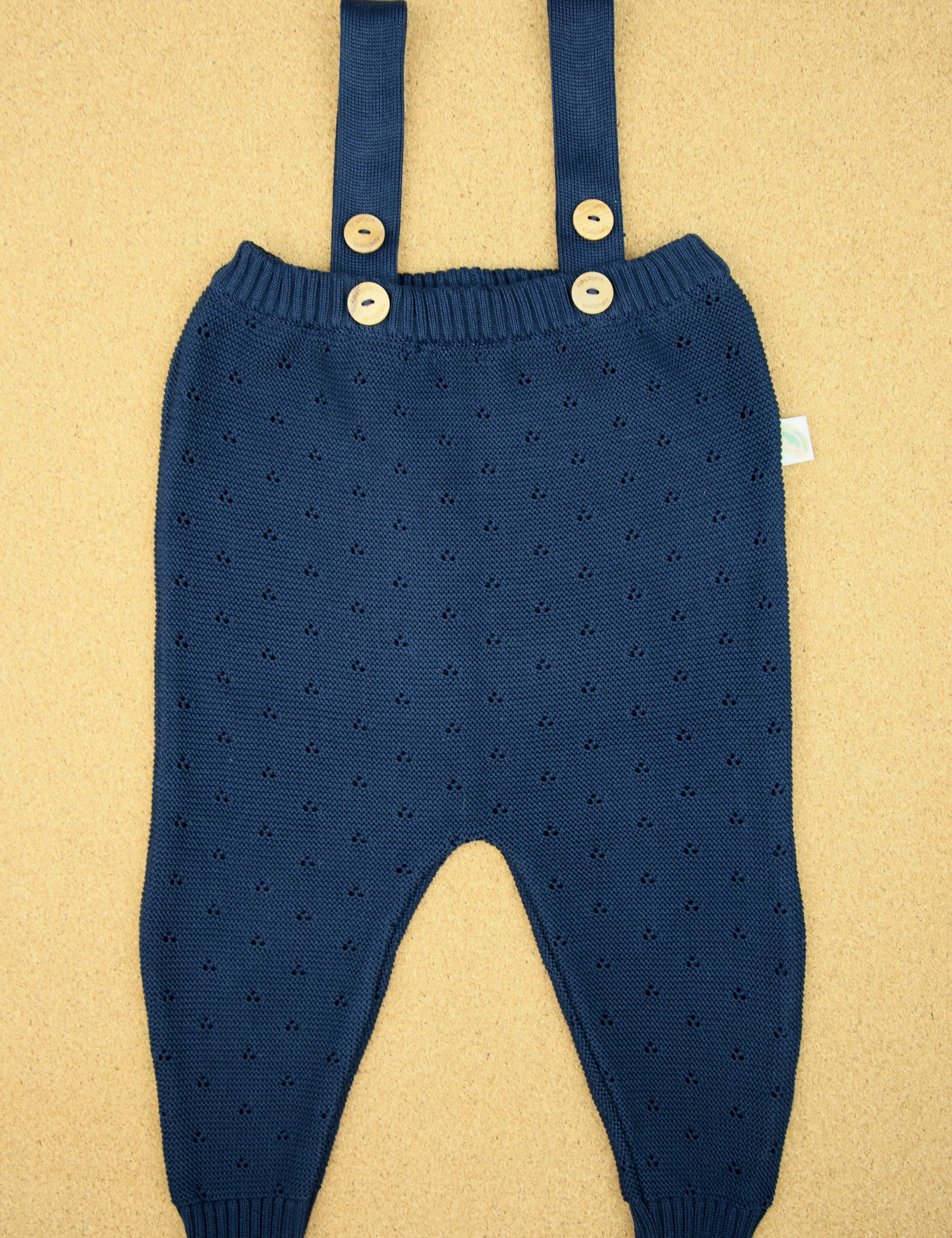 Strick-Latzhose