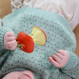 Mini-Herzen Strick-Pullover