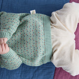 Mini-Herzen Strick-Pullover